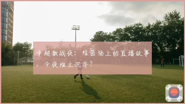 中超激战夜:绿茵场上的直播故事,今夜谁主沉浮?